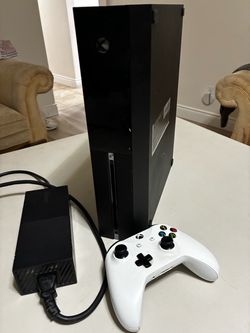 Xbox One Console with Controller and Power Brick