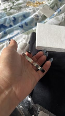 Stainless steel bangle