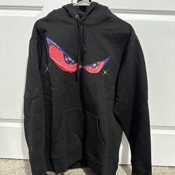 Supreme Eyes Hoodie Size Large 