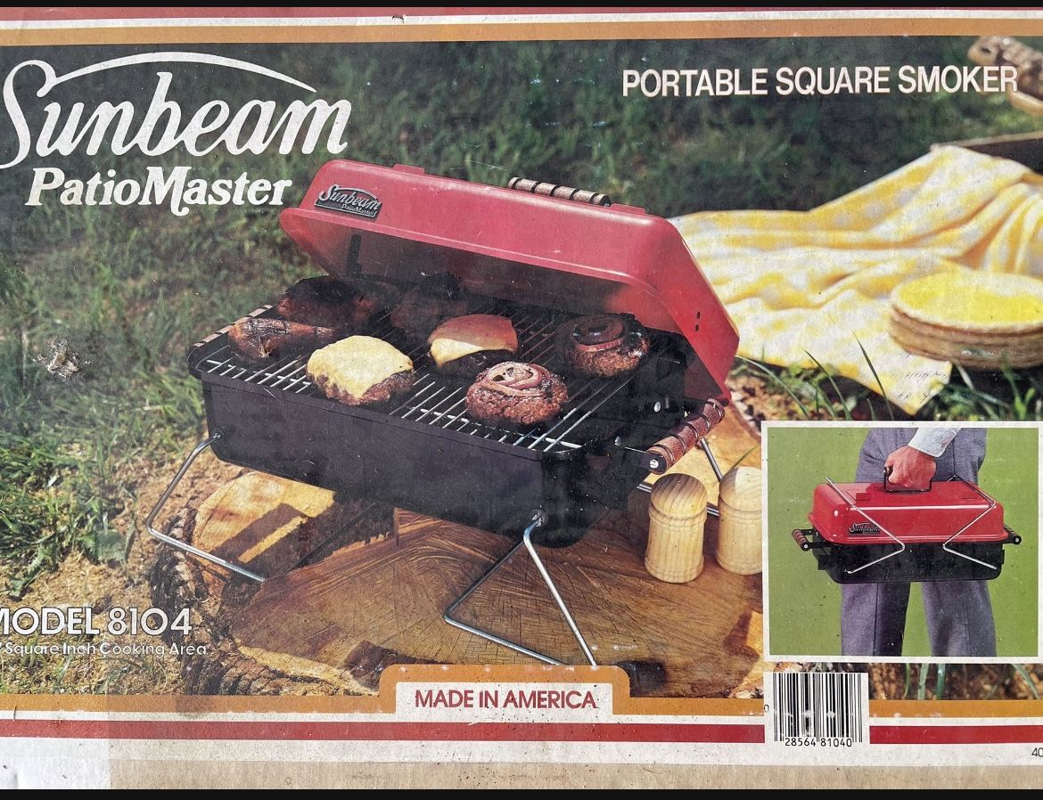 Table Top BBQ Grill 8104 Picnic Camping Hiking