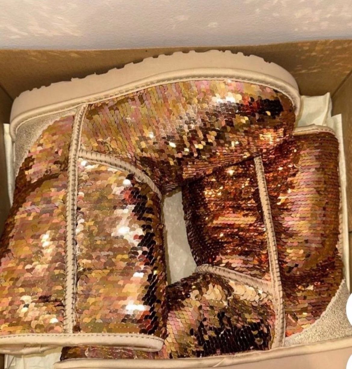 Glitter Uggs Size 7 $140