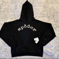 Sp5der VVS Hoodie Black 
