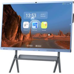 NEW!!! mart Board, 65 Inch All in One Interactive Whiteboard with 4K UHD Touch Screen Flat Panel