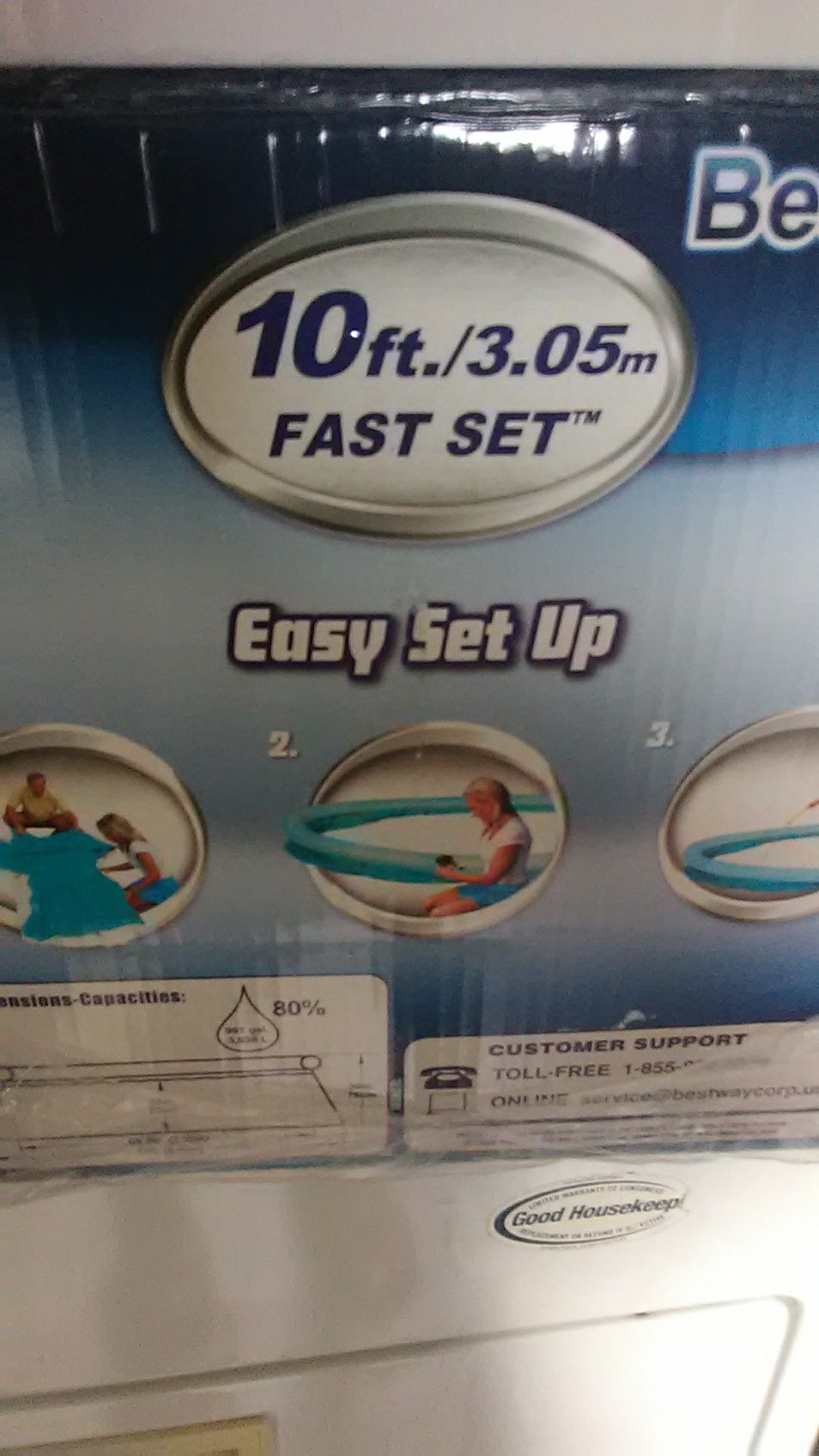 New pool best way