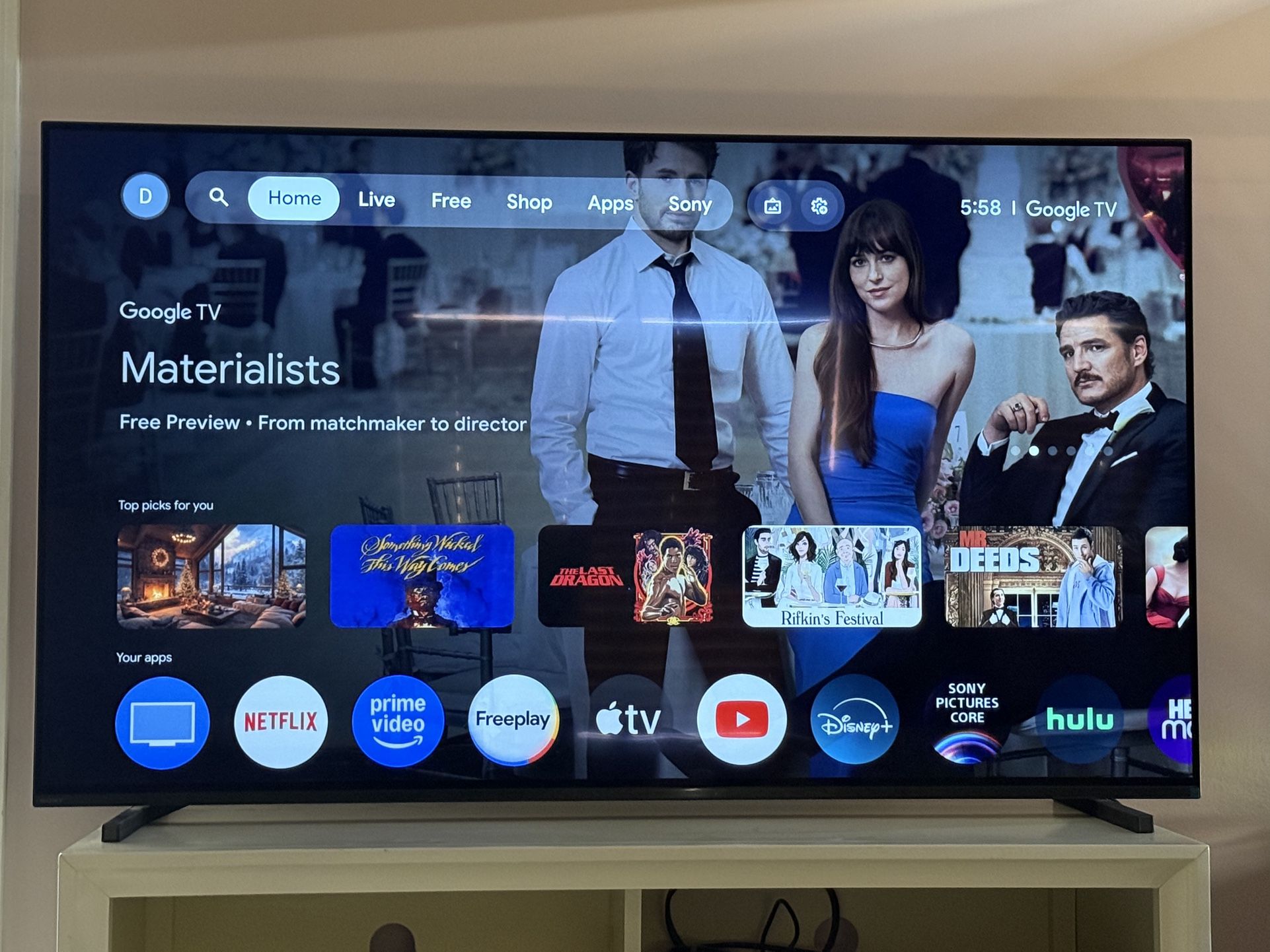 Sony 55" Class BRAVIA XR Series OLED 4K UHD Smart Google TV XR-55A80J 