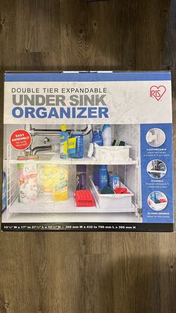 Iris under sink organizer