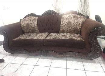 Set of 2 used sofas