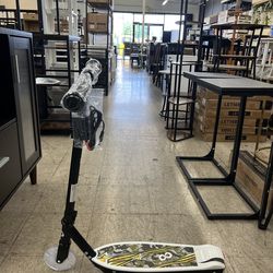 Gyroor KS2 Kids Electric Scooter 5 MPH Safe Speed Foot Sensor Start LED Lights - Black