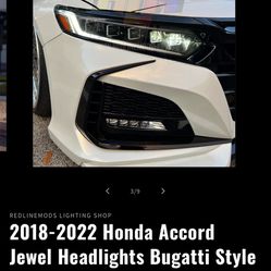 2018-2022 Honda accord Aftermarket Headlights 