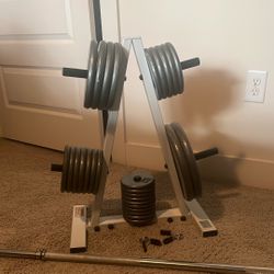 CAP Complete Home Weight Lifting Set 