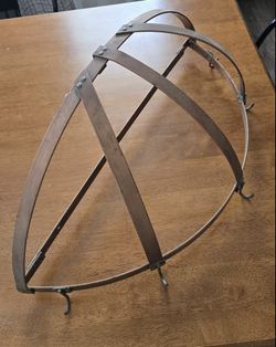 Copper pot rack