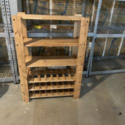 Wooden Wine Rack