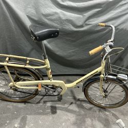 Vintage 1970 folding bike