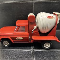 Vintage 1960s Tonka Jeep Cement Mixer
