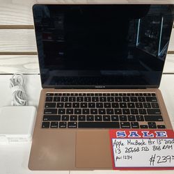 Apple MacBook Air 13” 2020 i3 256GB SSD 8GB RAM 