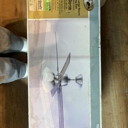 54 in LED Room Ceiling Fan Brushed Nickel Finish Malone