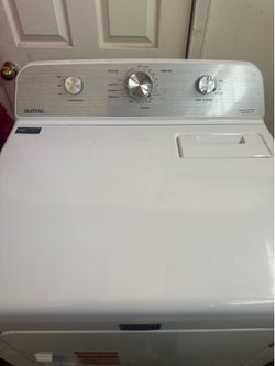 Maytag gas dryer.