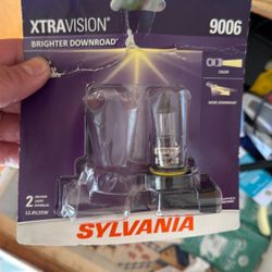 Extra Vision Brighter Down Road Sylvania Head Light 9006
