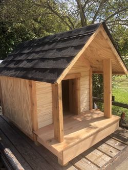 Custom dog house