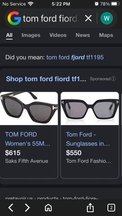 Tom Ford sunglasses