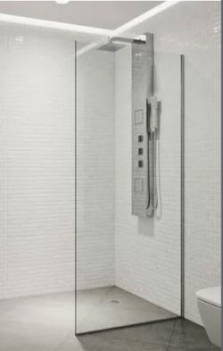 Frameless Glass Shower Panels