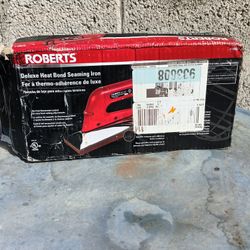 Roberts Head Bond Seaming Iron