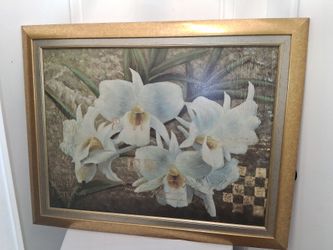 🔥 Luxury Gold Framed Estate Art & Florals Set of 3