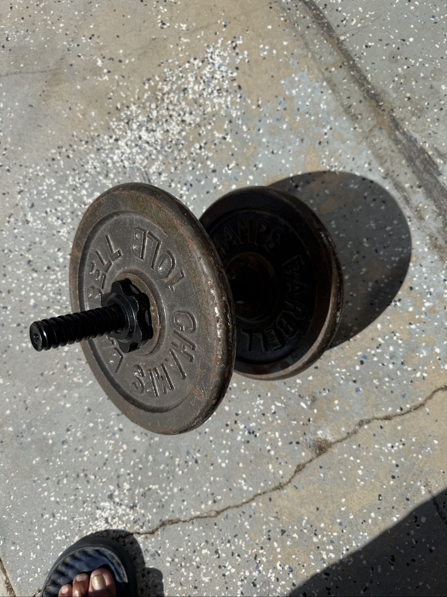 Dumbbell Weights 20 pounds