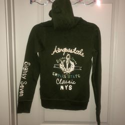 Aeropostale Zip Up Sweatshirt Size Small 