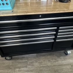 Husky Tool Box With Tools