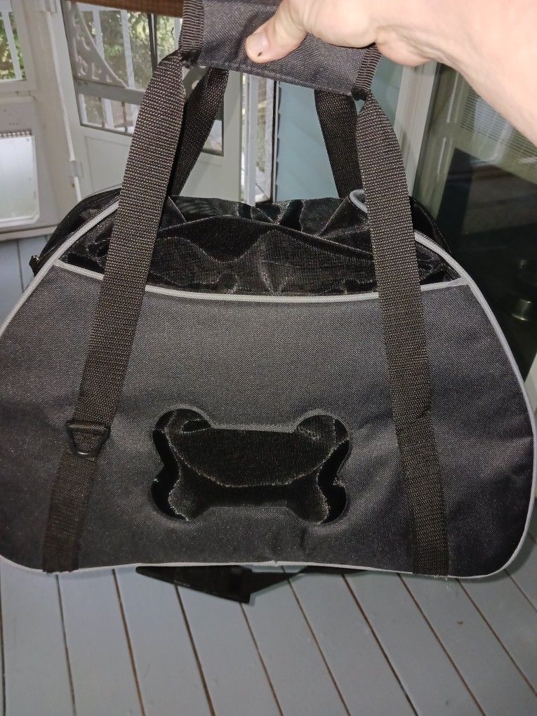 Dog/cat/small animal Pet Bag/ Carrier Black