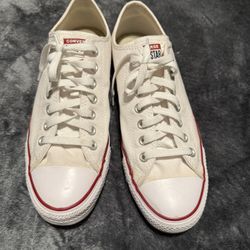 White Canvas Converse