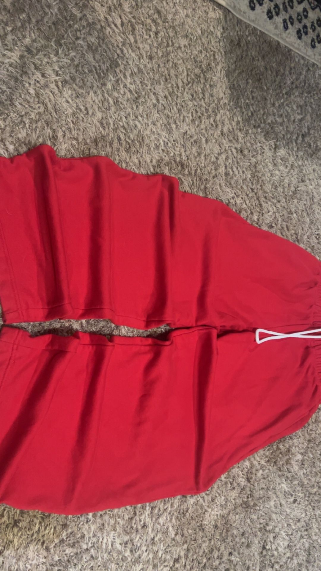 Baggy Red Sweats