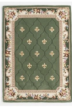 Royal Palace Hand Woven Wool Rug 9x7