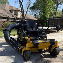 Hustler Raptor XD 48 In. Zero turn Mower / Spartang/ toro timecutter SCAG john Deere /Cub Cadet/