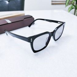 "Yes Glasses" Round Small Frame. Light Gray Tint. 