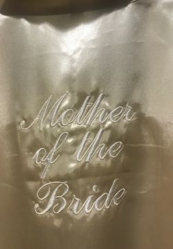Mother of the bride robe robe