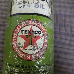 Texaco 1st Edition Port Arthur 574 Oil Can 