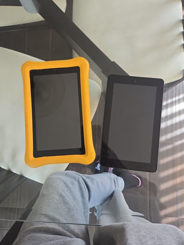 2 Amazon Tablets