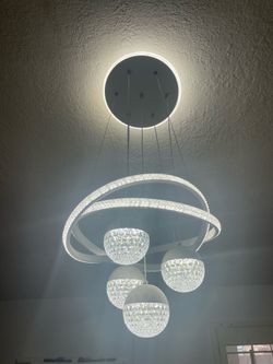Beautiful modern chandelier super bright