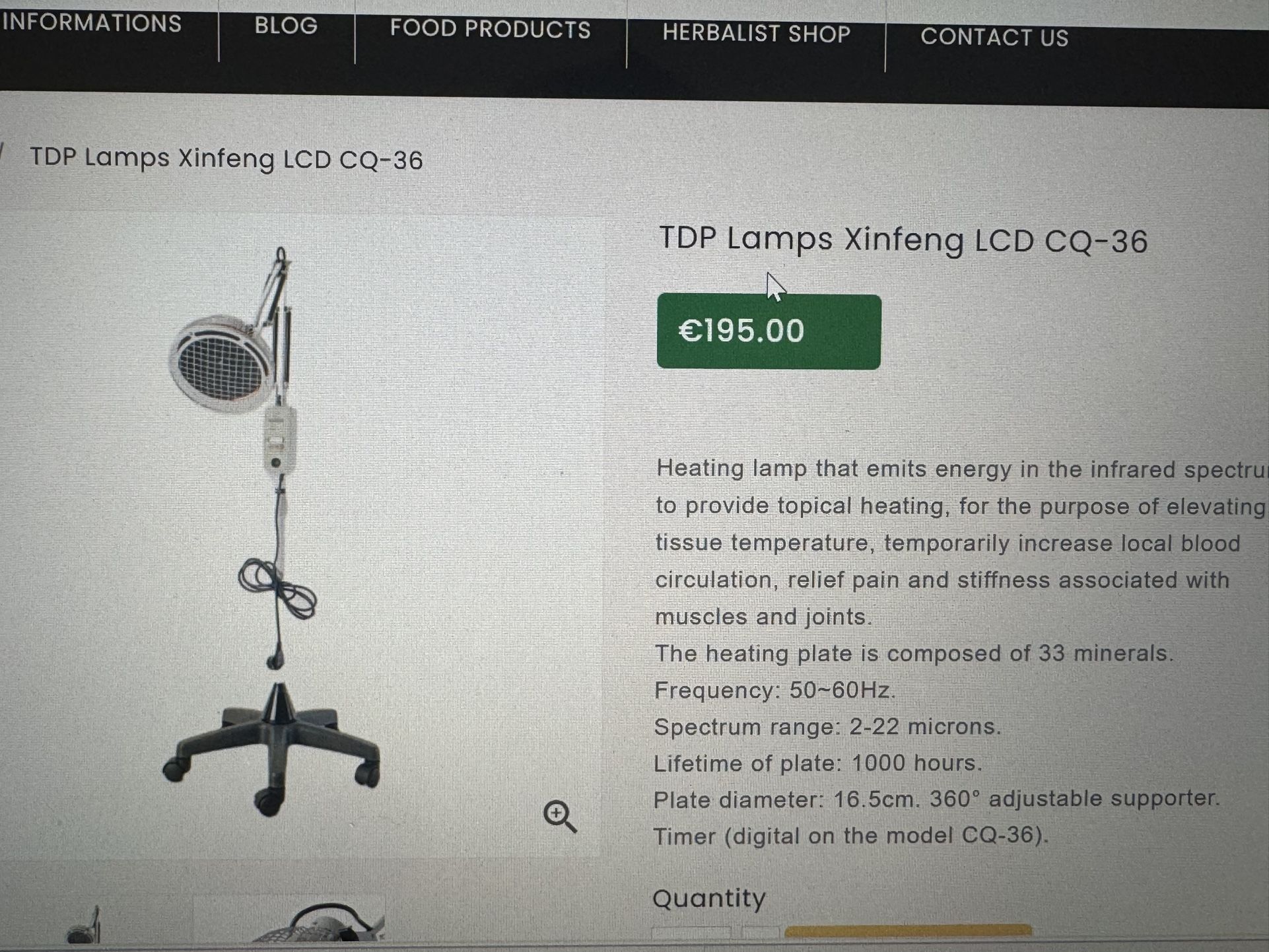 Infrared Lamps TDP