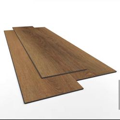 New in Box Tolleson Oak 12 MIL x 7 in. W x 48 in. L Waterproof Click Lock Luxury Vinyl Plank Floorin