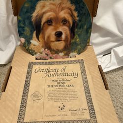  Benji Collectible Plate
