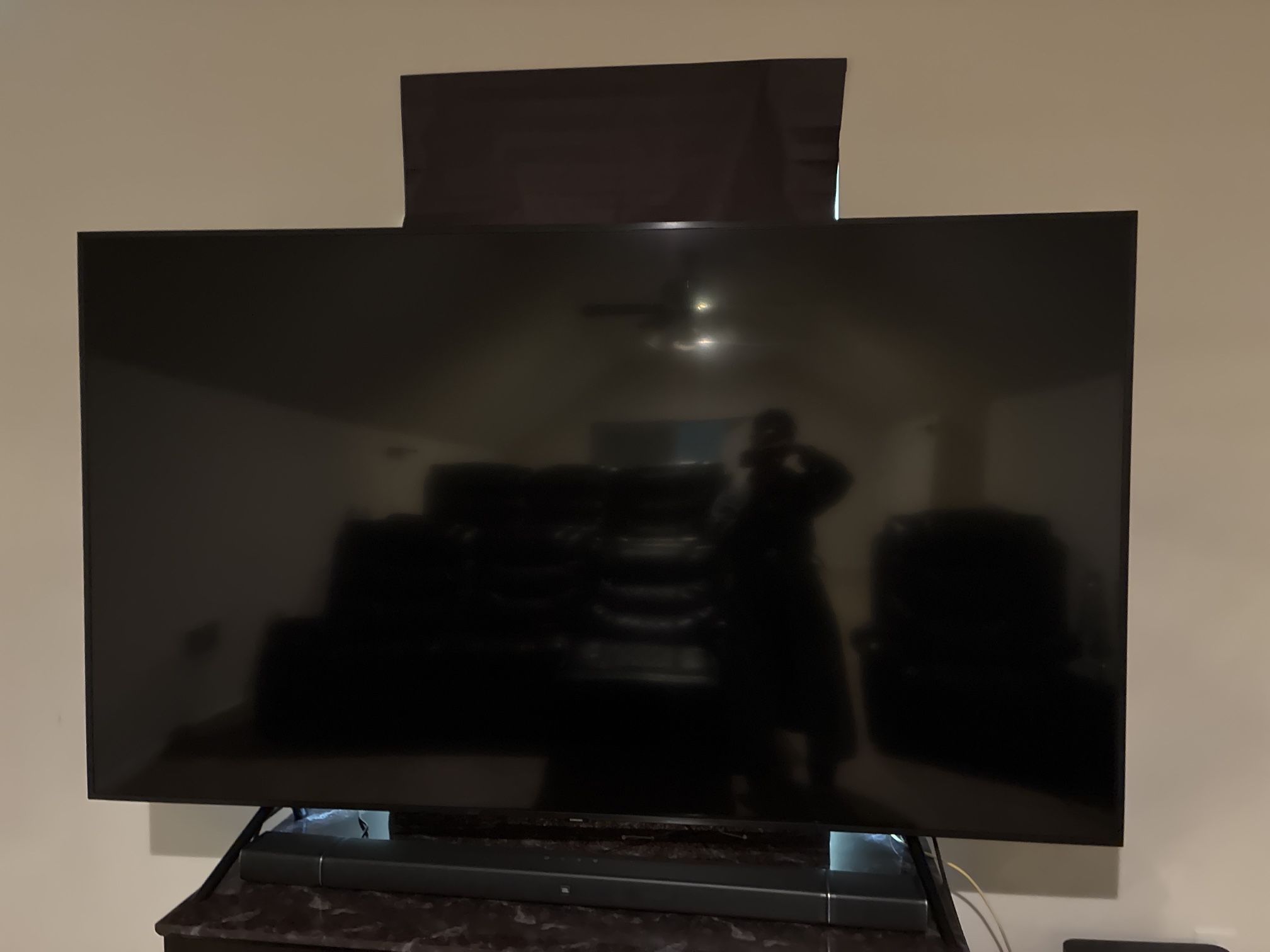 Massive 84-inch Flat Screen TV – Ultimate Home Theater Experience!