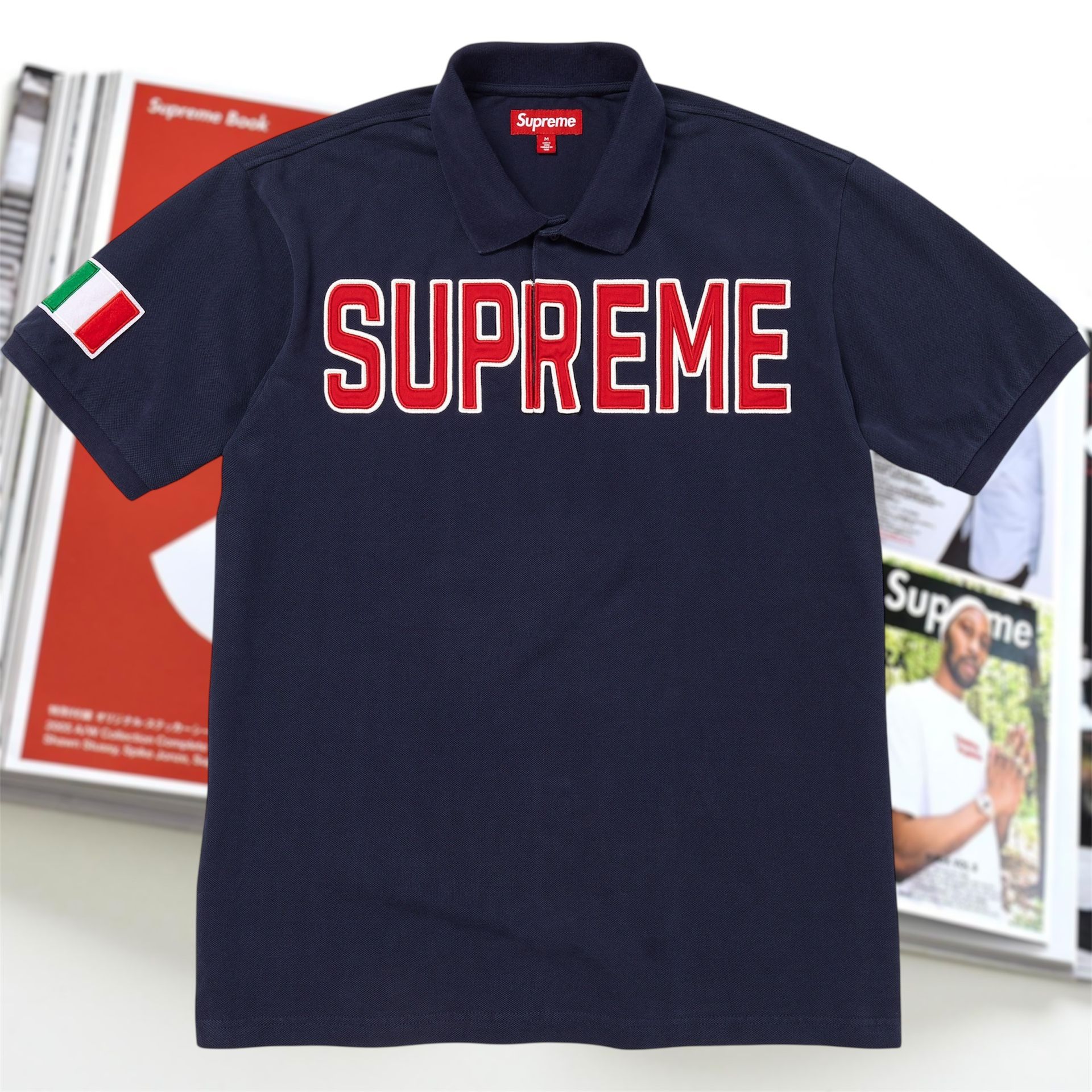 Supreme Twill Aplique Polo XL