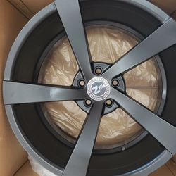 20"new Black Satin CONCAVE Wheels (5×114.3)