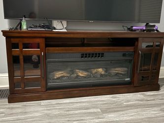 70 inch fireplace tv stand