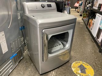 GE PROFILE Harmony 7.3 cu Electric Steam Dryer Model #PTD5855EM0MS