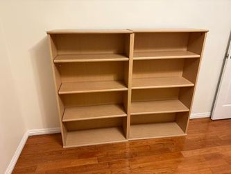 USA made Bookcases