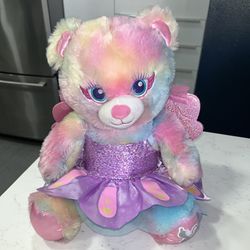 Build a Bear tie dye Fairy Bear